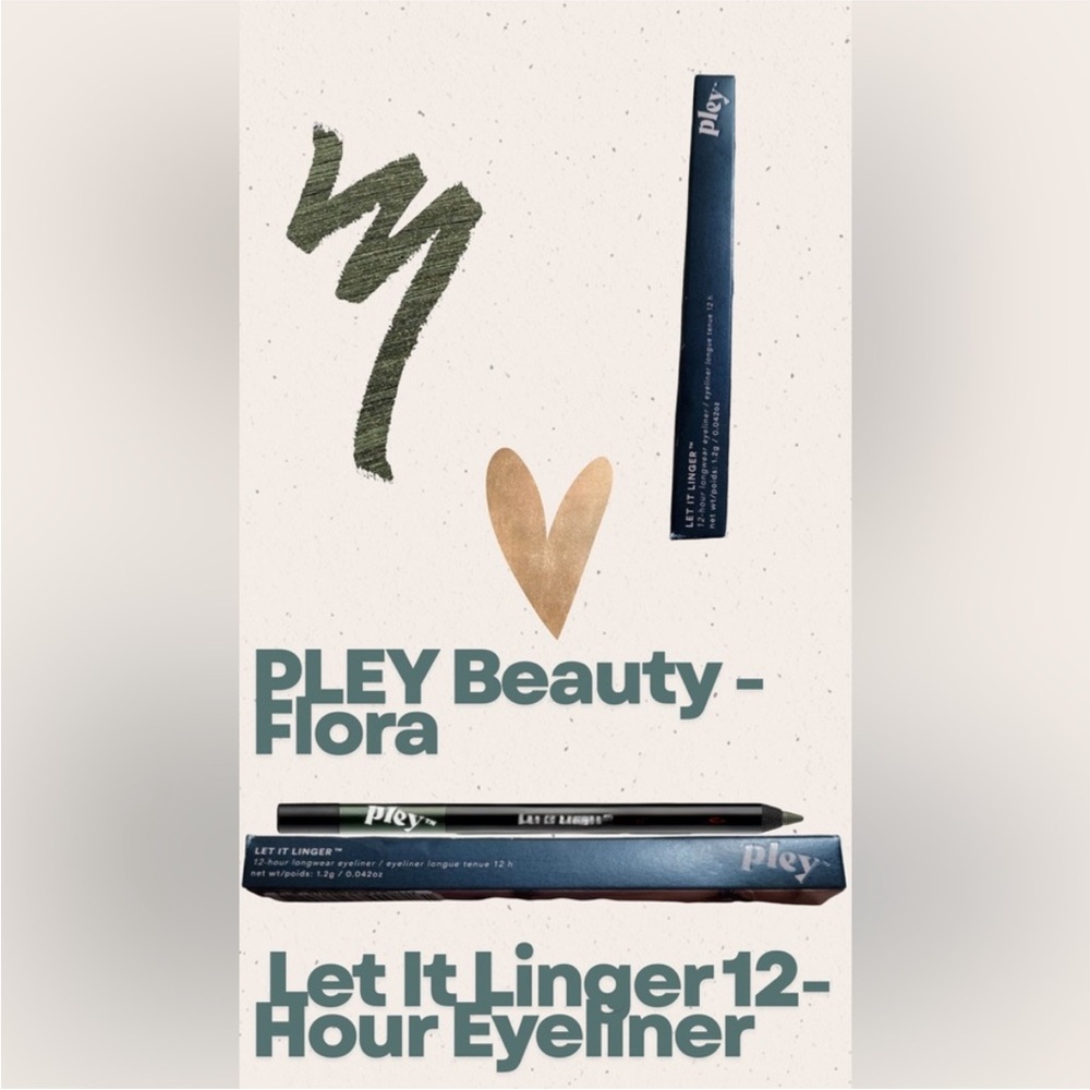 Pley Let It Linger™ Eyeliner Pencil — Flora NWT - Picture 3 of 5